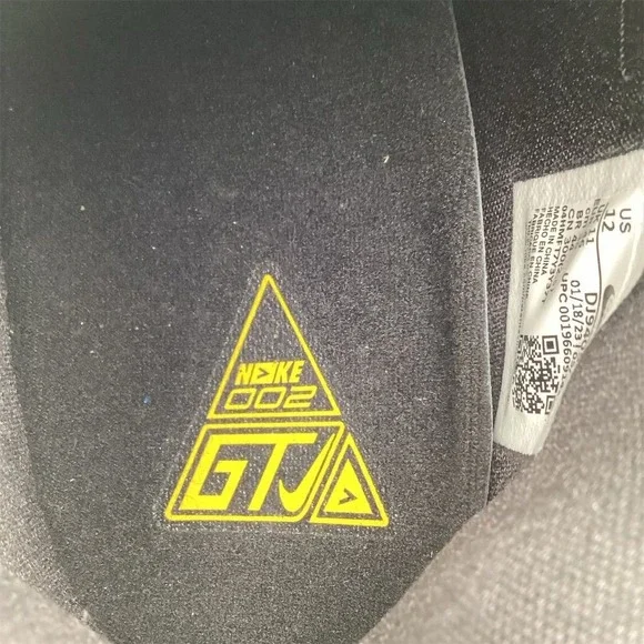 Nike Air Zoom GT Hustle 2 "Talaria" Yellow Men's Basketball Shoes - Picture 7 of 7